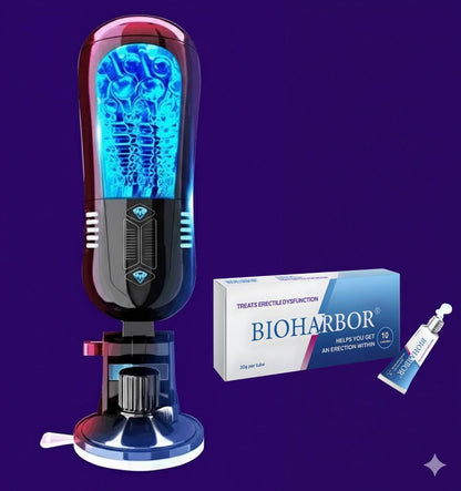 【Discreet Delivery】 Fully automatic, hands-free retractable relaxation cup